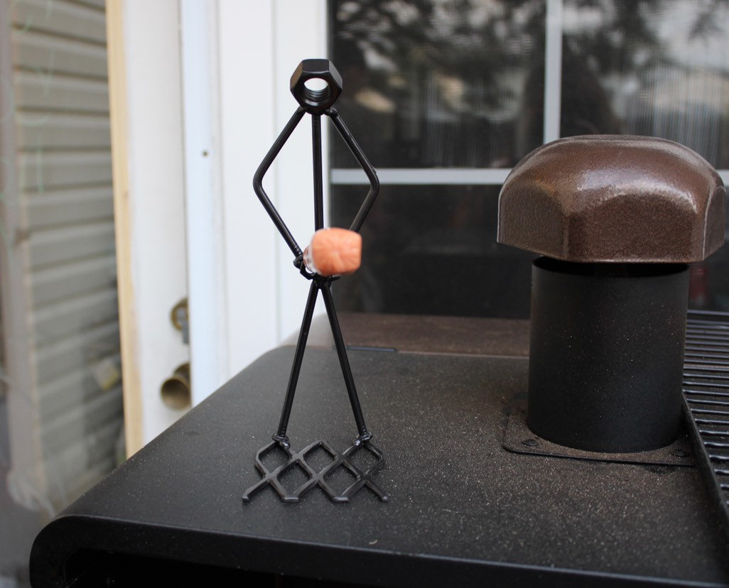 Naughty Hot Dog Roasters - Funny naked man and women hot dog and marshmallow campfire cookers