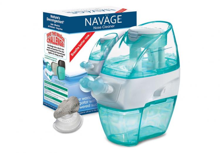 Navage Sinus Cleaner - Suction Saline Water Electric Sinus Cleaner