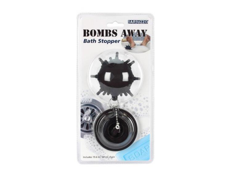 Naval Mine Bath Stopper - Barbuzzo Bombs Away Bath Stopper