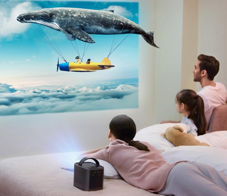 Nebula Mars Smart Portable Projector With Netflix Built-In - Tiny portable cinema projector