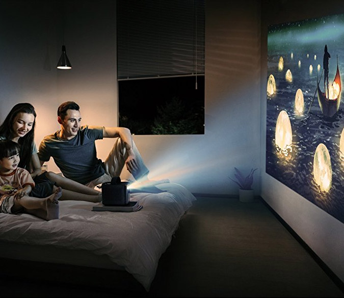 Nebula Mars Smart Portable Projector With Netflix Built-In - Tiny portable cinema projector