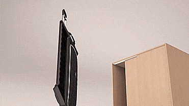 Neit Smart Luggage - Hard Shell Collapsible Luggage - GIF