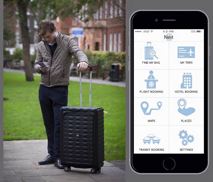 Neit Smart Luggage - Hard Shell Collapsible Luggage