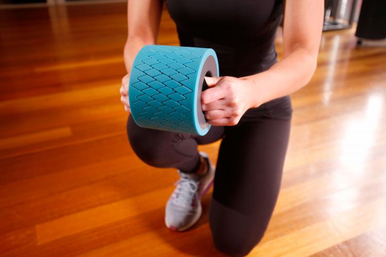 Neofit Roller Travel Foam Roller Collapses Down To 4 Inches Wide - Best Travel Foam Roller