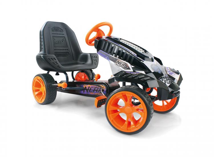 Nerf Ride-On Battle Racer Kids Toy Car - Nerf Pedal Car