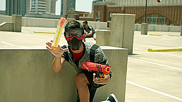  Nerf Rival Zeus - Shoots Balls 70 mph - GIF