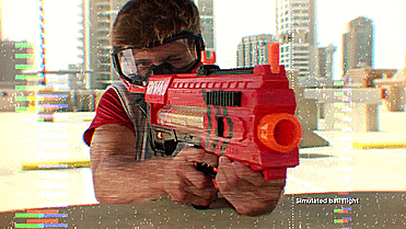 Nerf Rival Zeus - Shoots Balls 70 mph - GIF