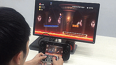 NES30 Modernized Nintendo Bluetooth Game Controller - GIF