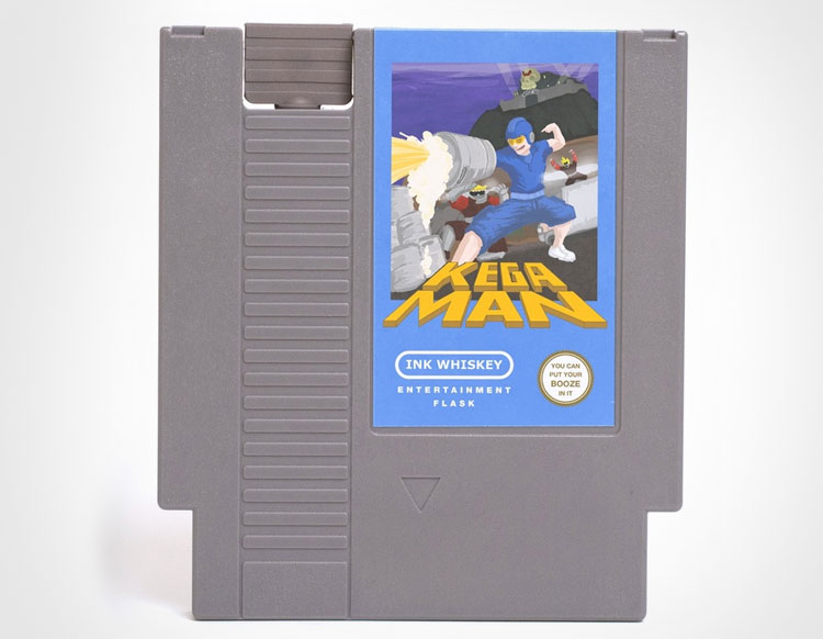 Kegaman NES Cartridge Flask