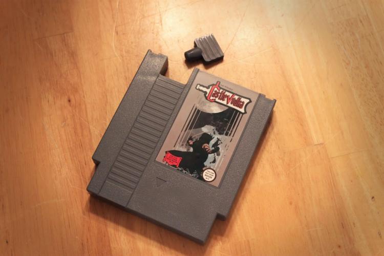 Castle Vodka NES Cartridge Flask