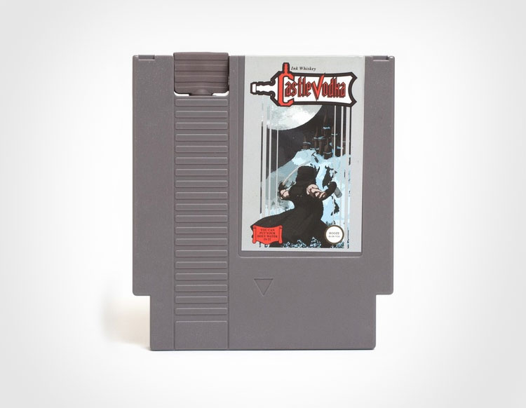 Castle Vodka NES Cartridge Flask
