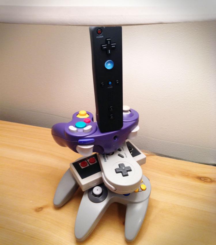 NES Nintendo Zapper Gun Lamp