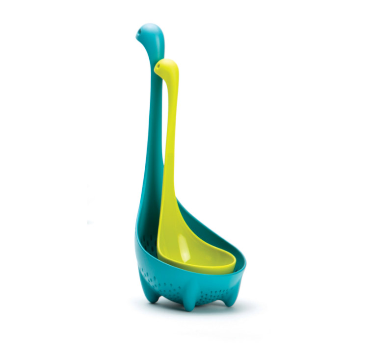 Nessie Loch Ness Monster Colander Spoon