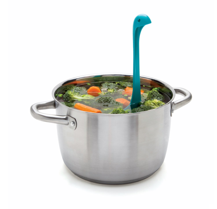 Nessie Loch Ness Monster Colander Spoon