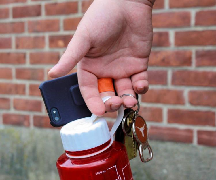 Neverdrop iPhone Case With Finger Strap