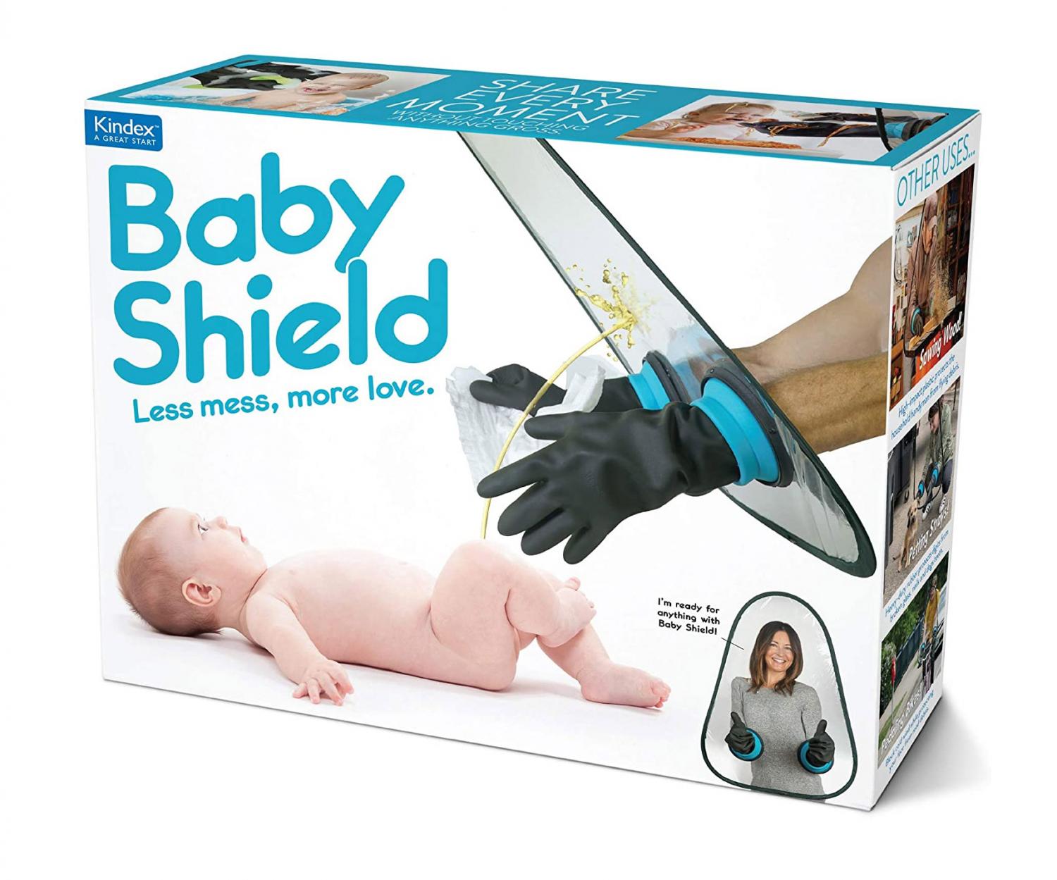 The Baby Shield Offers Less Mess and More Love When Handling Your Baby