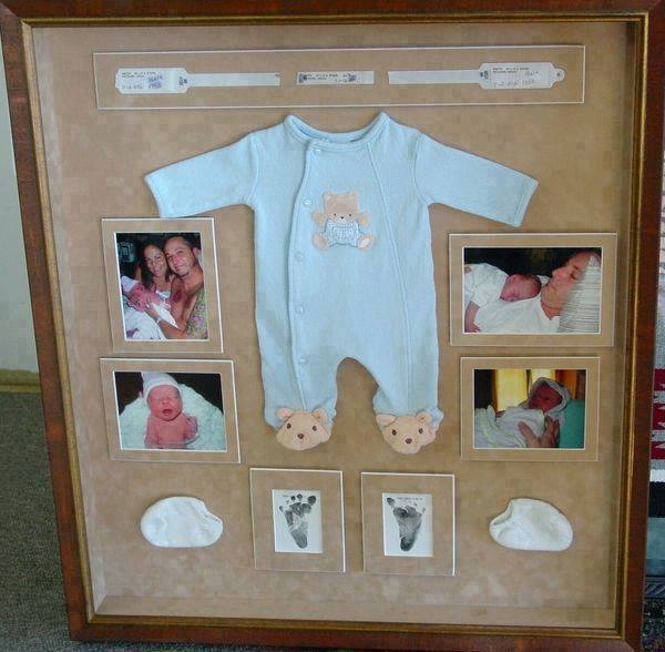 Newborn shadow box - Design Inspiration ideas for newborn shadow boxes