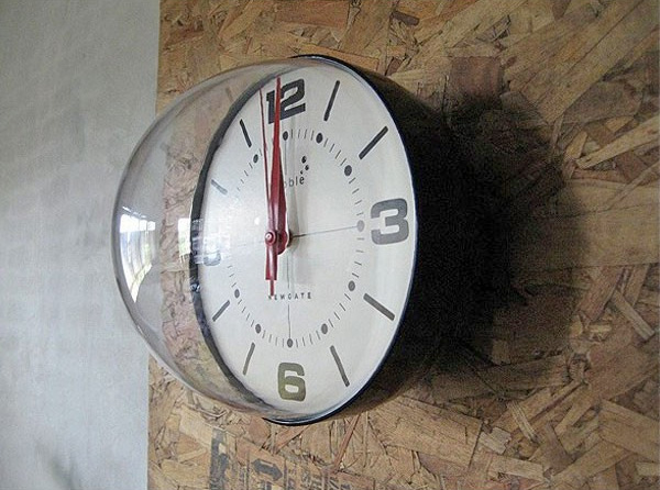 Newgate Bubble Shaped Retro Wall Clock