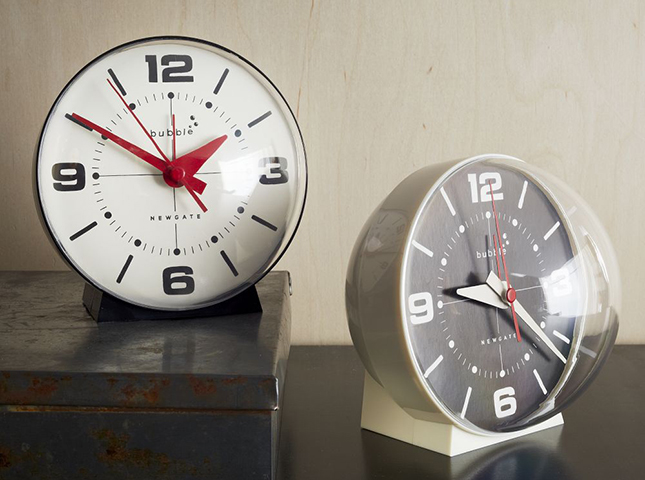 Newgate Bubble Shaped Retro Wall Clock