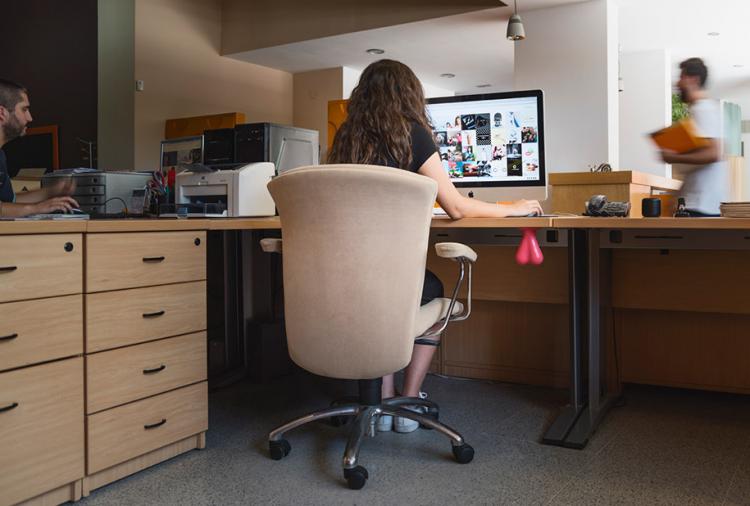 Scrotum Shaped Stress Ball - funny under desk stress balls