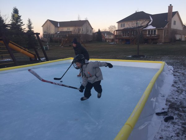 NiceRink Backyard Ice Rink Kit