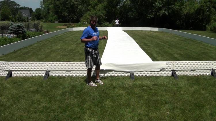 NiceRink Backyard Ice Rink Kit