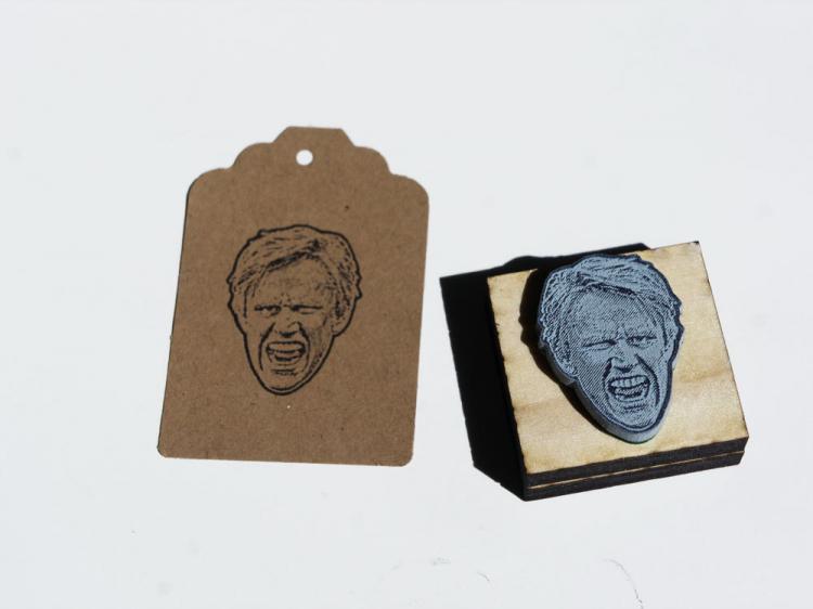 Gary Busey Face Stamp