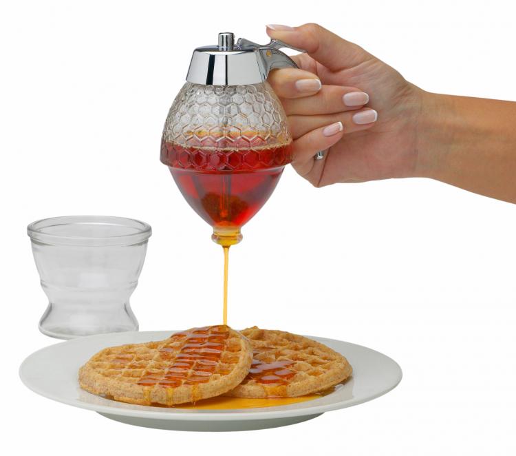 No Drip Syrup Dispenser - No Drip Honey Dispenser