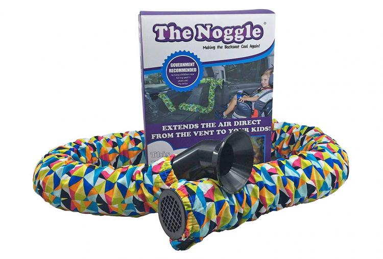 The Noggle Extendable Car Vent Tube Keeps Kids In Car seats Cool on Hot Days