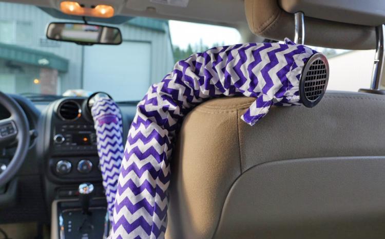 The Noggle Extendable Car Vent Tube Keeps Kids In Car seats Cool on Hot Days