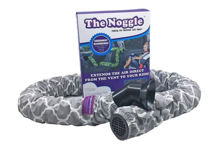 The Noggle Extendable Car Vent Tube Keeps Kids In Car seats Cool on Hot Days