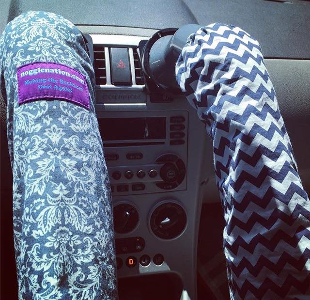 The Noggle Extendable Car Vent Tube Keeps Kids In Car seats Cool on Hot Days