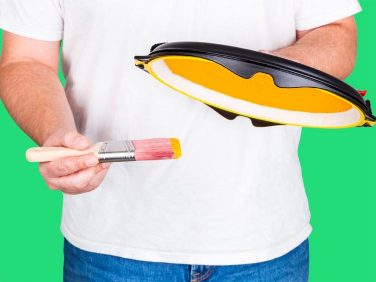 Paint2It - Anti-gravity paint tray - Non-spilling, Non-dripping, no mess paint tray