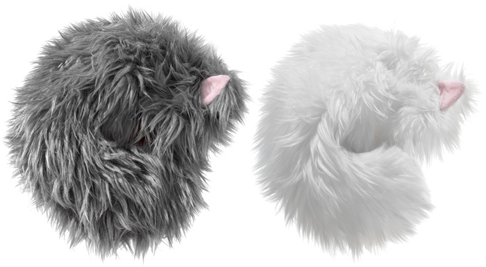 Not-A-Cat Creepy Fake Cat Stuffed Toy