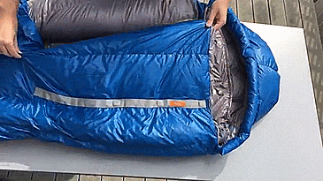 NoZipp - Magnetic Sleeping Bag - Uses Magnets Instead Of a Zipper