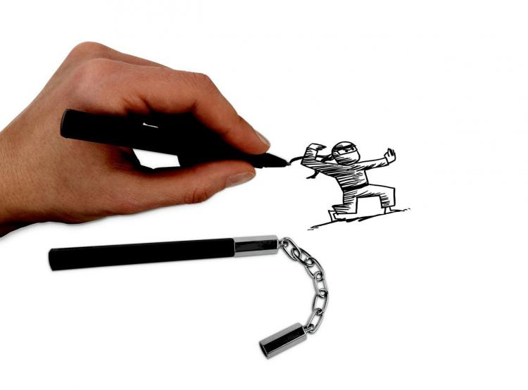 Nunchuck Pens