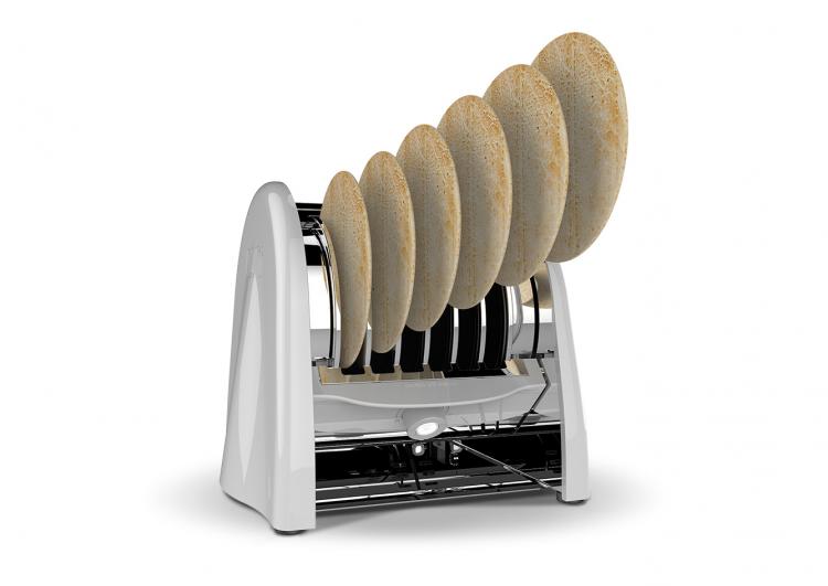 Nuni Toaster - Tortilla Toaster - Heat 6 tortillas at a time