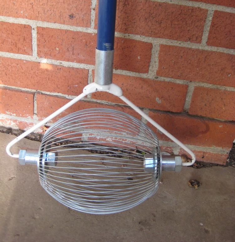 Nut Wizard Nut Collector Rolling Barrel - Sweet Gum Balls Collector