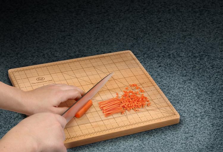 OCD Cutting Board - Obsessive Chef Cutting Board - Cutting Board with grids for precise cuts