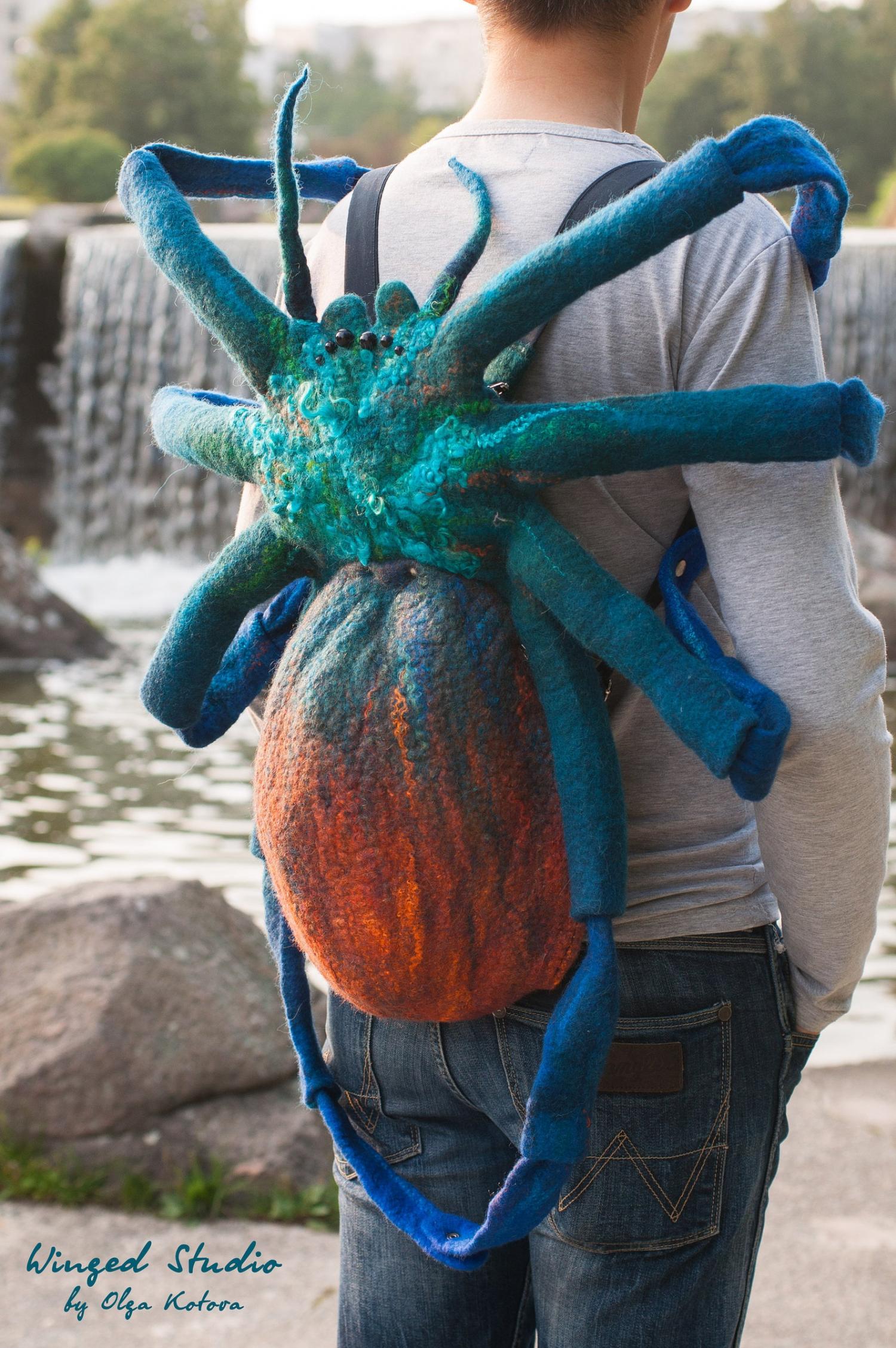 Giant Spider Backpack