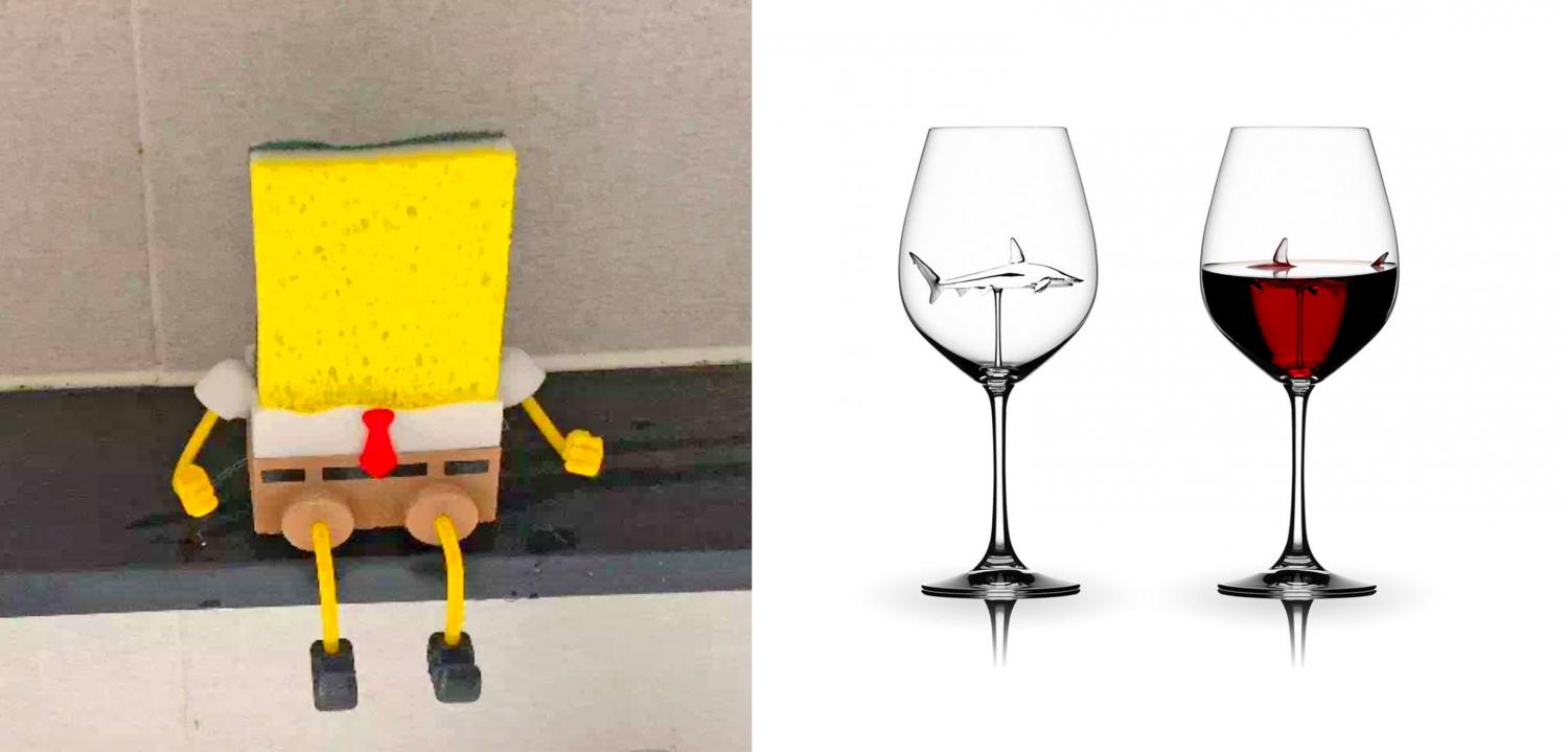 Spongebob spong holder