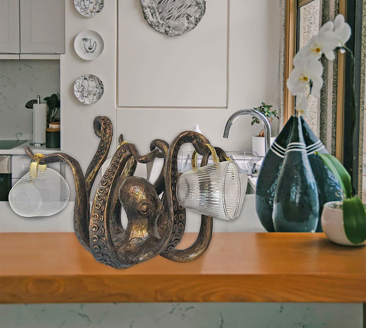Octopus Coffee Mug Holder
