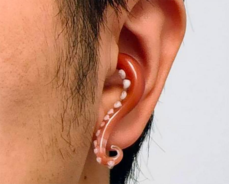 Octopus Tentacle Ear Plugs