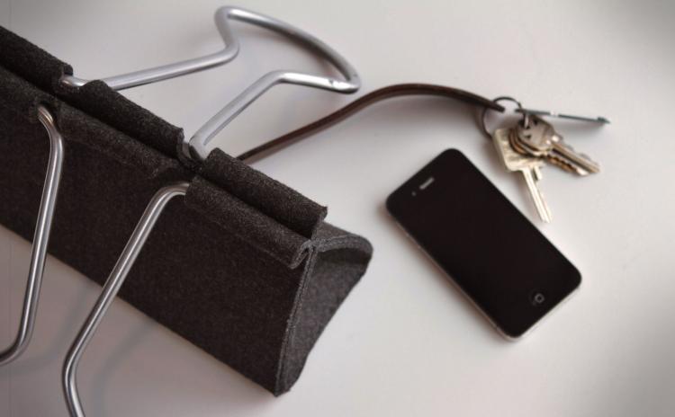 Funny Office Binder Clip Bag - Office Binder Purse Clutch