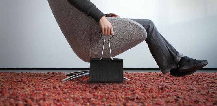 Funny Office Binder Clip Bag - Office Binder Purse Clutch