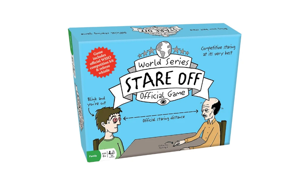 Official Staring Contest Game - Stare-off board game
