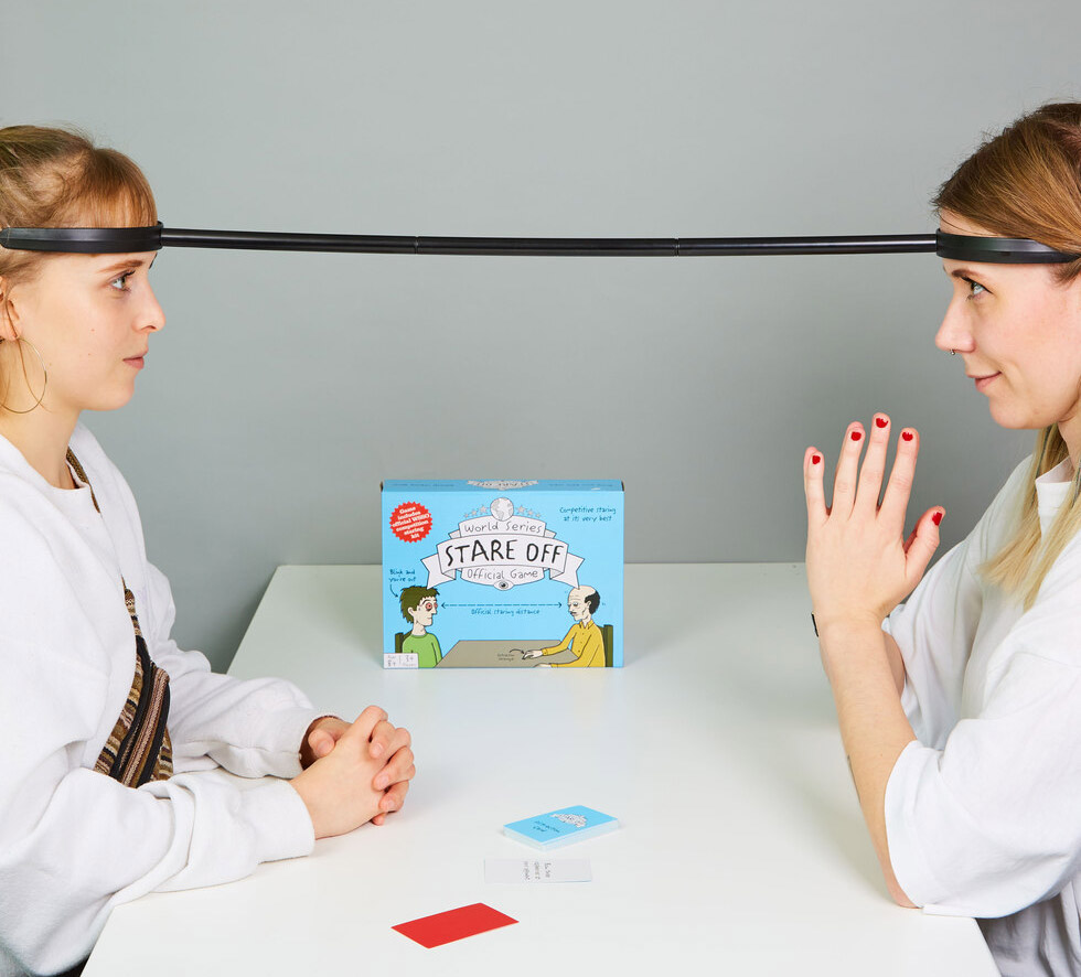 Official Staring Contest Game - Stare-off board game