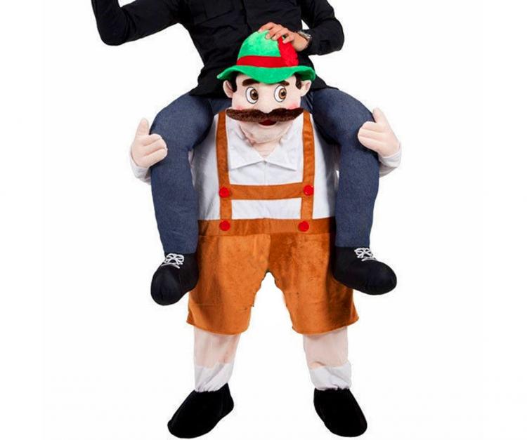 Oktoberfest Ride-on Piggyback Beer Man Costume - German Beer Man Carry-Me CostumeOktoberfest Ride-on Piggyback Beer Man Costume - German Beer Man Carry-Me Costume