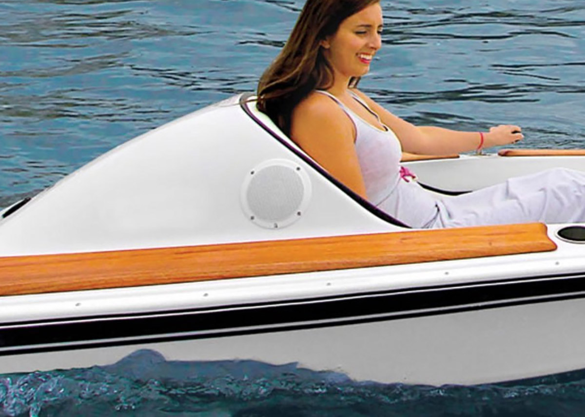 One Person Electric Watercraft - Mini electric boat