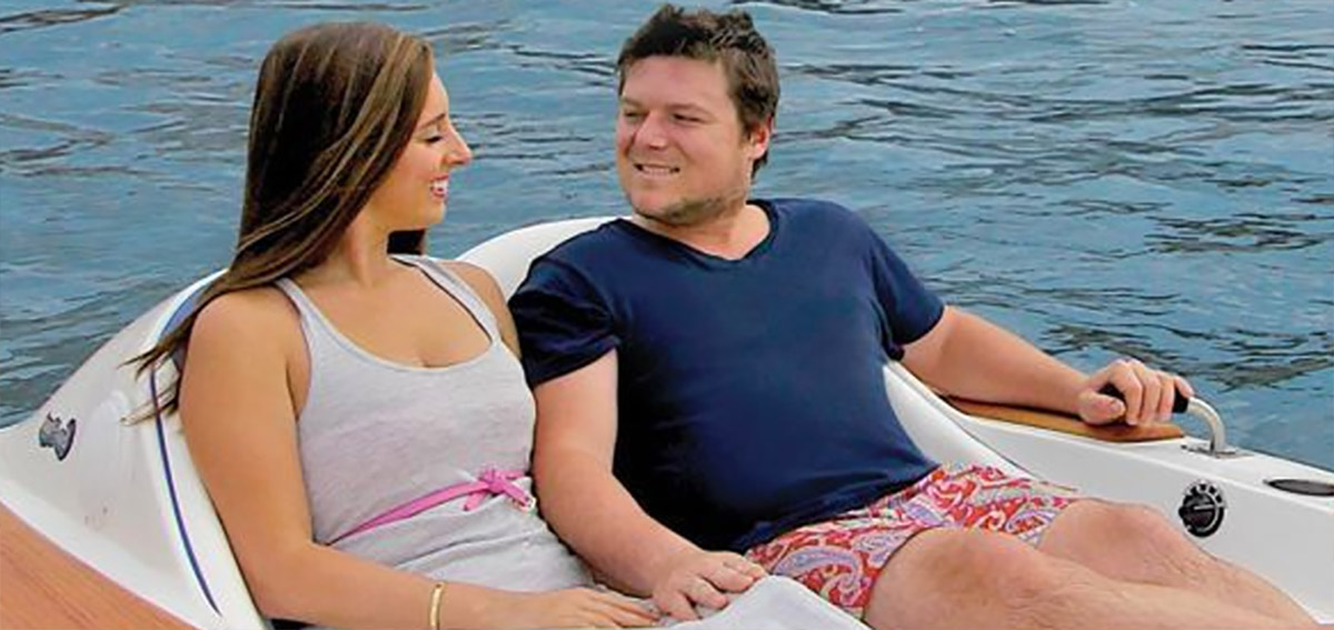 Two Person Electric Watercraft - Mini electric boat